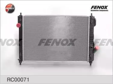 FENOX RC00071 Радиатор Chevrolet Aveo (T250, T255) 1.4 08- MT