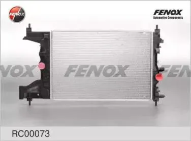 FENOX RC00073 Радиатор Opel Astra J 1.4-1.8 09-, Zafira 1.8 11-, Chevrolet Cruze 1.6-1.8 09- MT