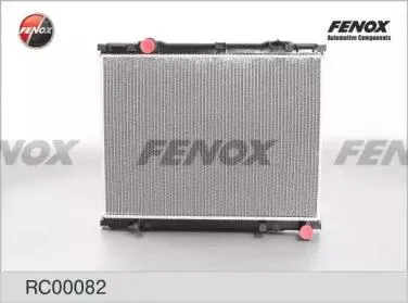 FENOX RC00082 Радиатор охлаждения 465x628x26 паяный Kia Sorento 2.4-3.5, 2.5crdi 02- mt