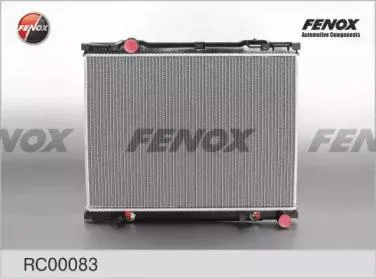 FENOX RC00083 Радиатор двигателя AT Kia Sorento (02-) 2.5Crdi