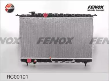 FENOX RC00101 Радиатор Hyundai Sonata 98- AT (718x400x16 паяный)