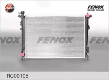 FENOX RC00105 F-РАДИАТОР ОХЛАЖДЕНИЯ Kia Magentis 2.0 05- MT паян