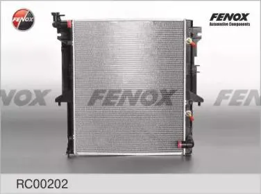 FENOX RC00202 Радиатор Mitsubishi L200 2.5 AT 05-