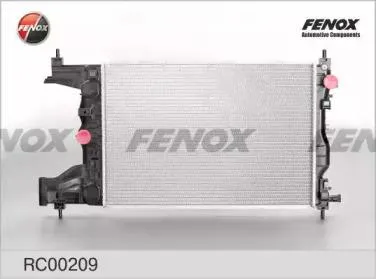 FENOX RC00209 Радиатор Chevrolet Cruze 1.6 10- MT