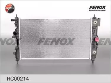 FENOX RC00214 Радиатор Chevrolet Cruze 1.8i, Opel Astra J 1.4T 09>