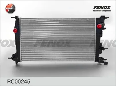 FENOX RC00245 Радиатор охлаждения 630x378x23 сборный Renault Megane , Scenic 1.2, 1.4, 1.5dci 09