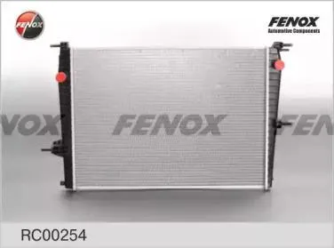 FENOX RC00254 Радиатор Renault Fluence 1.6 16V 10-, Megane 1.6 08-, Scenic 1.6 09-