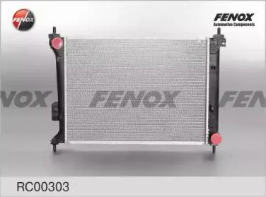 FENOX RC00303 Радиатор охлаждения Hyundai i20 1.2-1.6 08- mt