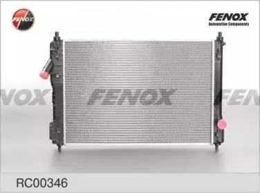 FENOX RC00346 Радиатор двигателя AT Chevrolet Aveo 08> 1.41.6