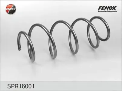 FENOX SPR16001 Пружина подвески передняя Renault Megane II Scenic II 1.41.6 02-08