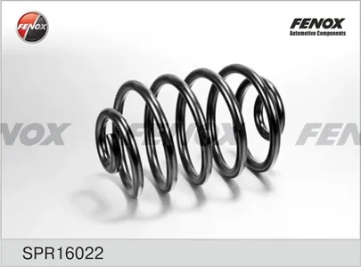 FENOX SPR16022 Пружина задняя няя Kia Sportage all 94>
