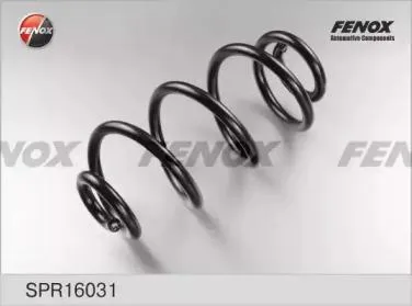 FENOX SPR16031 Пружина подвески Nissan Qashqai Qashqai +2 (J10, JJ10) задняя