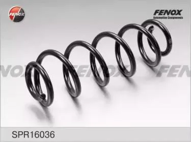FENOX SPR16036 Пружина  подвески  задней