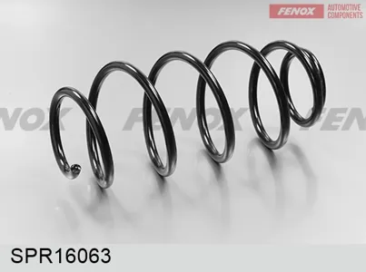 FENOX SPR16063 Пружина  подвески  Citroen Berlingo Peugeot TEPPE 08- передняя