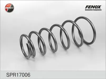 FENOX SPR17006 Пружина подвески задняя Kia Cerato 1.6 04-07