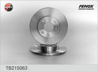 FENOX TB215063 Торм.диск пер.[236x12,6] 4 отв.
