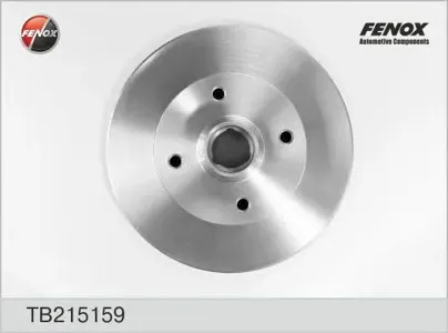FENOX TB215159 Диск торм. зад vw Golf Passat Polo Vento 1.8-1.9tdi 83