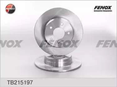 FENOX TB215197 Диск тормозной задн. MB W124W210 2.0-4.3 96>