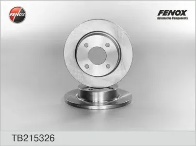 FENOX TB215326 Диск тормозной