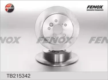 FENOX TB215342 Диск торм.задний Toyota RAV4 II 1.82.0 VVTi2.0 D-4D 4WD 00>
