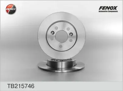 FENOX TB215746 Диск тормозной Renault Laguna SAFRANE