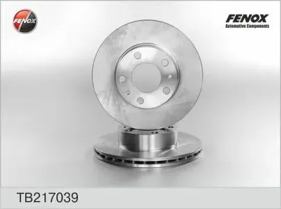 FENOX TB217039 Диск торм.перед. Fiat Ducato , Peugeot Boxer , Citroen Jumper 94>
