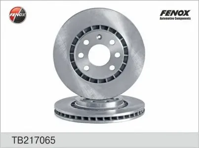 FENOX TB217065 Диск торм.перед. Opel Astra Ascona Kadett 1.4-2.0D 87>
