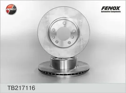 FENOX TB217116 Диск торм. пер BMW E32E34 2.5-2.5TDs M20M30 M50,M52 87
