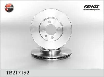 FENOX TB217152 Диск торм.перед. VW Golf Passat Vento 1.4-1.9TDi 85>