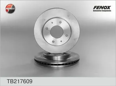 FENOX TB217609 Диск тормозной перед лев,прав.