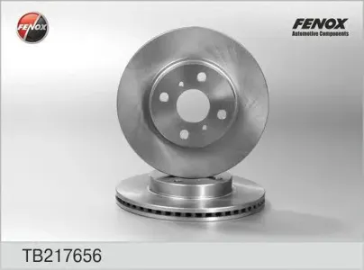 FENOX TB217656 Диск торм. Toyota Yaris 06-
