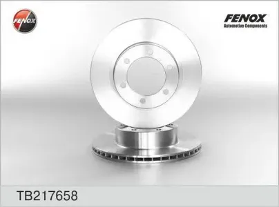 FENOX TB217658 Диск торм.перед. Toyota 4- Runner Land Cruiser 3.4-3.0TD 95>