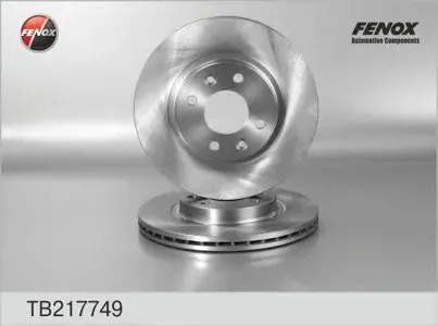 FENOX TB217749 Диск торм.перед. Renault Cli Omega neR19 1.4-1.9TDi 90>