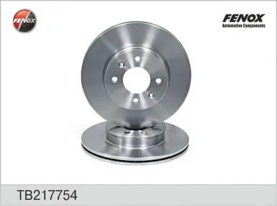 FENOX TB217754 Диск торм.перед. Hyundai Getz 1.1-1.5D 02>
