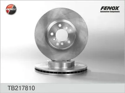 FENOX TB217810 Диск тормозной BMW X5 (E53) 3.04.4 00-X3 (E83) 3.0sd 06- передний вент.