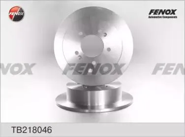 FENOX TB218046 Диск торм.задний Hyundai Santa Fe TrajetTuscon 2.0-2.7 01>