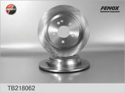 FENOX TB218062 диск торм. зад. MB W639 Vito 3.03.22.2CDi 03>