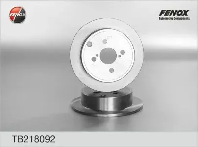 FENOX TB218092 Диск торм.задний Toyota Corolla 1.41.6 01>