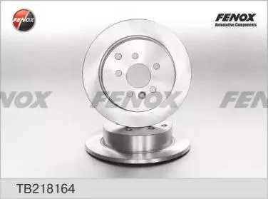 FENOX TB218164 Диск тормозной задн. Land Rover Freelander 2.2TD 06>