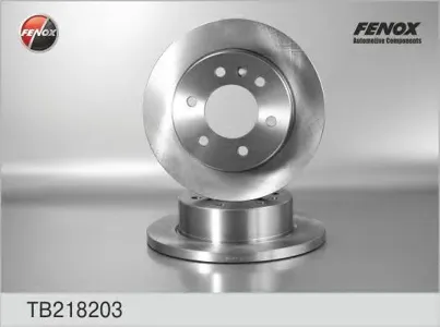 FENOX TB218203 Диск торм.задний MB Sprinter , VW Crafter all 06>