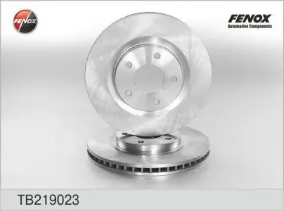 FENOX TB219023 Диск торм. Nissan Qashqai X-Trail 1.5-2.5DCI 07- Renault Koleos 08-