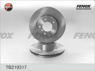 FENOX TB219317 Диск тормозной перед лев,прав.