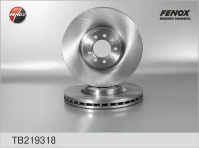FENOX TB219318 диск торм. пер. Iveco Daily III 35С12-1840С12-1850С14-1865С15-18 3.0D 06>