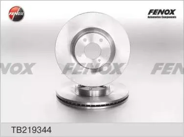 FENOX TB219344 Диск тормозной передн. Nissan Murano III 3.5 - 2.5D 07>