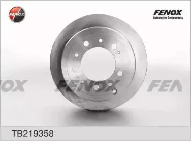 FENOX TB219358 Диск торм.