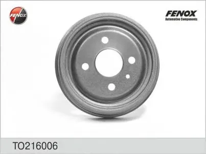 FENOX TO216006 Барабан тормозной Opel Astra F 91-04, Kadett D, E 79-91