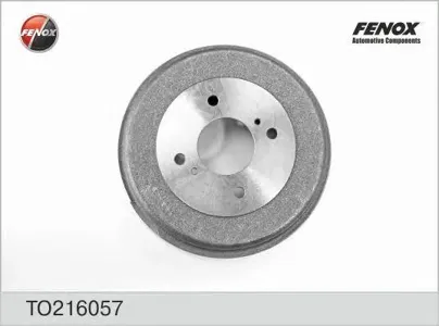 FENOX TO216057 Барабан тормозной Nissan Primera W10 1.6-2.0D 93>