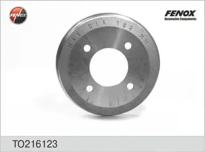 FENOX TO216123 Барабан тормозной Hyundai Accent 1.3-1.6 94>