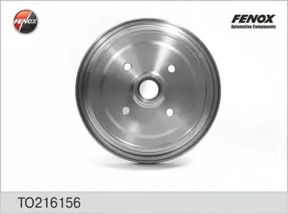 FENOX TO216156 Барабан тормозной Audi 8090 1.6-1.9D 86-91
