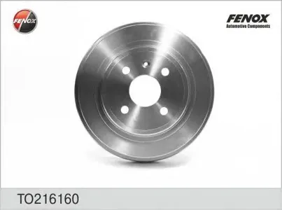FENOX TO216160 Барабан тормозной Opel Astra Vectra 1.4-1.7D 98>